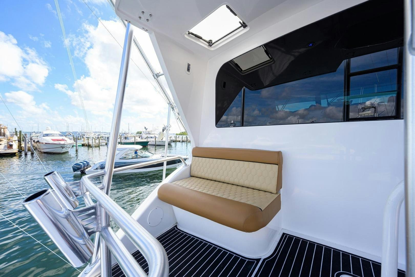 a boat on the water aboard VAGRANT Yacht for Sale