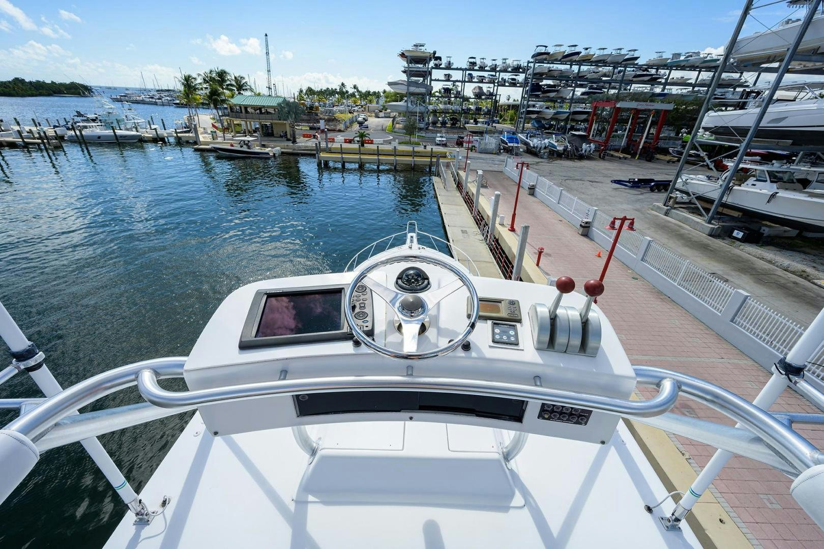a boat on the water aboard VAGRANT Yacht for Sale
