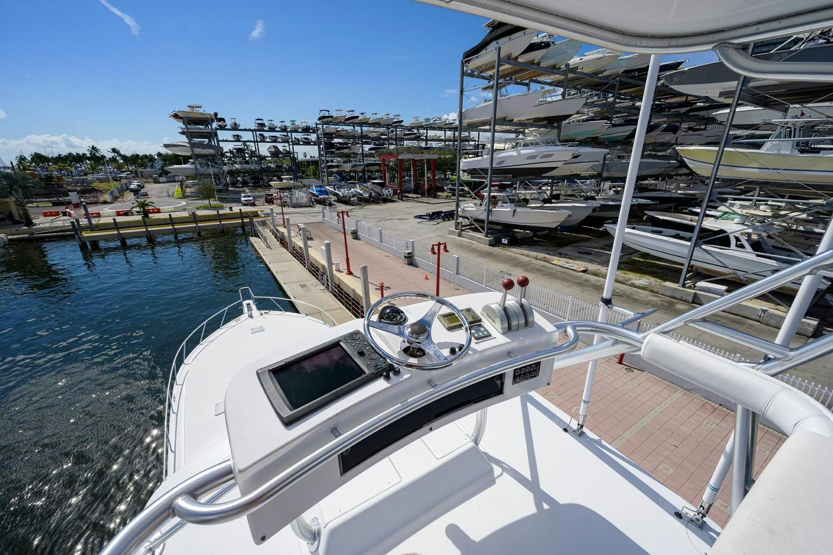 a boat on the water aboard VAGRANT Yacht for Sale