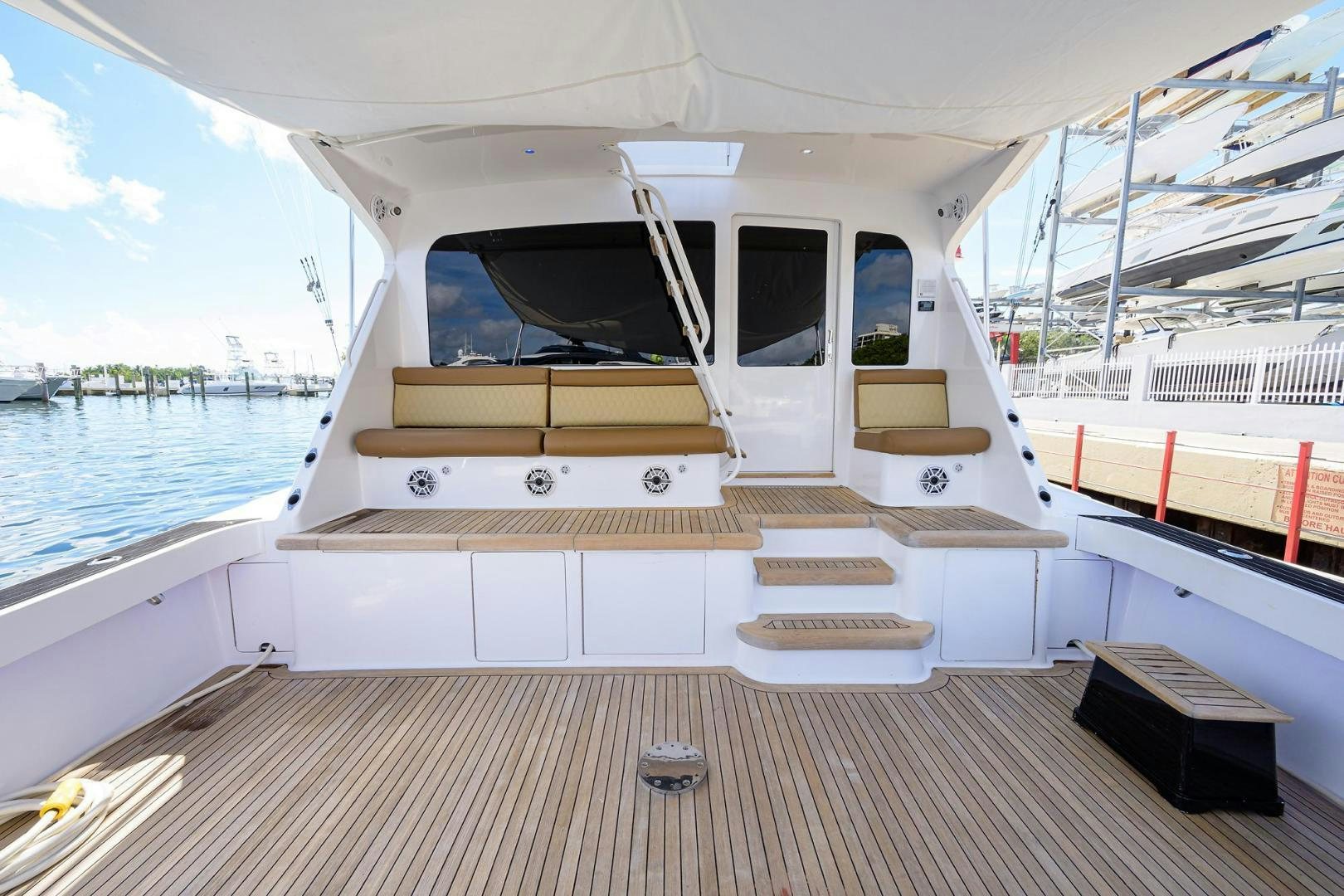 a boat on the water aboard VAGRANT Yacht for Sale