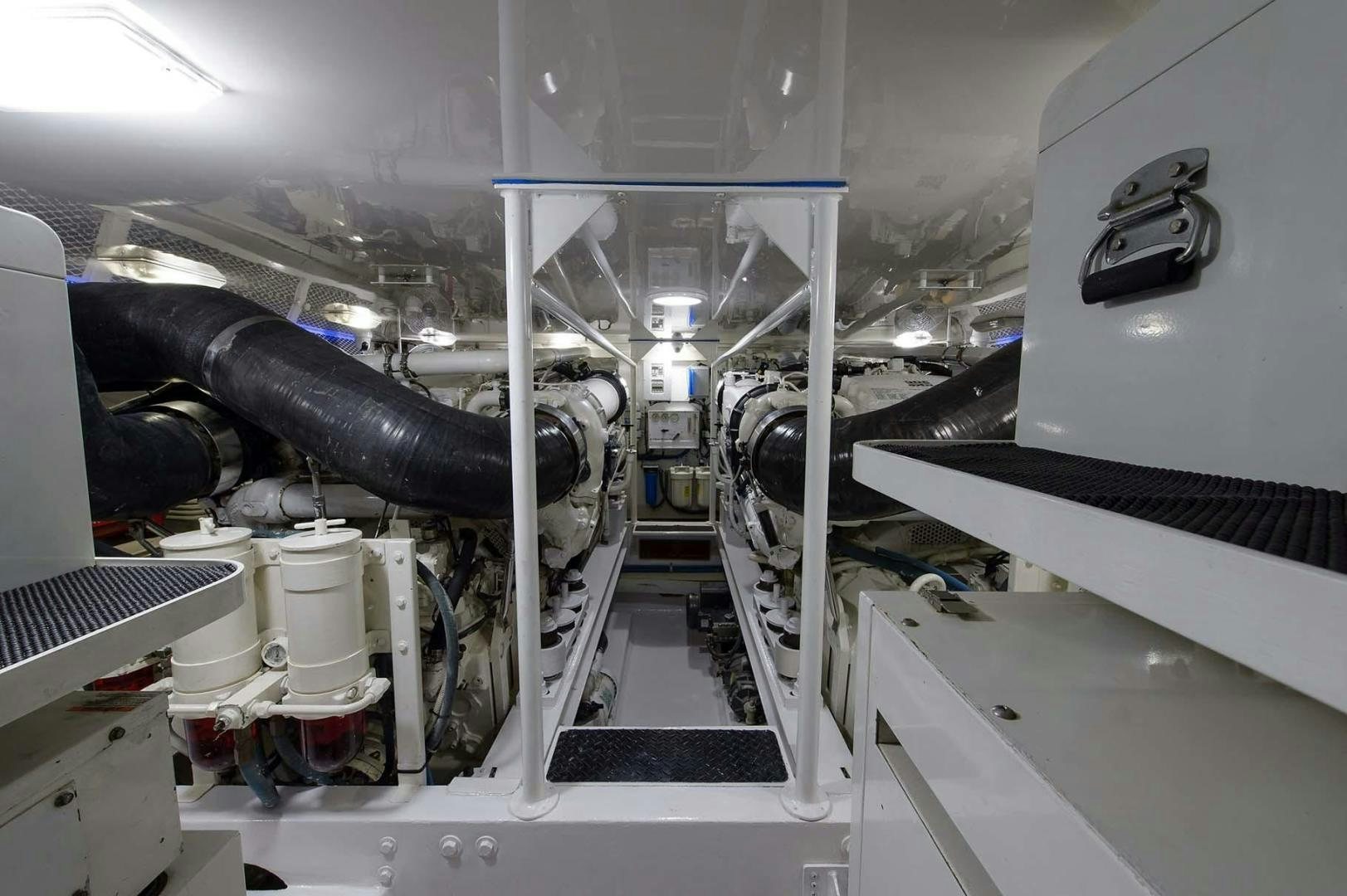 a close-up of a machine aboard VAGRANT Yacht for Sale