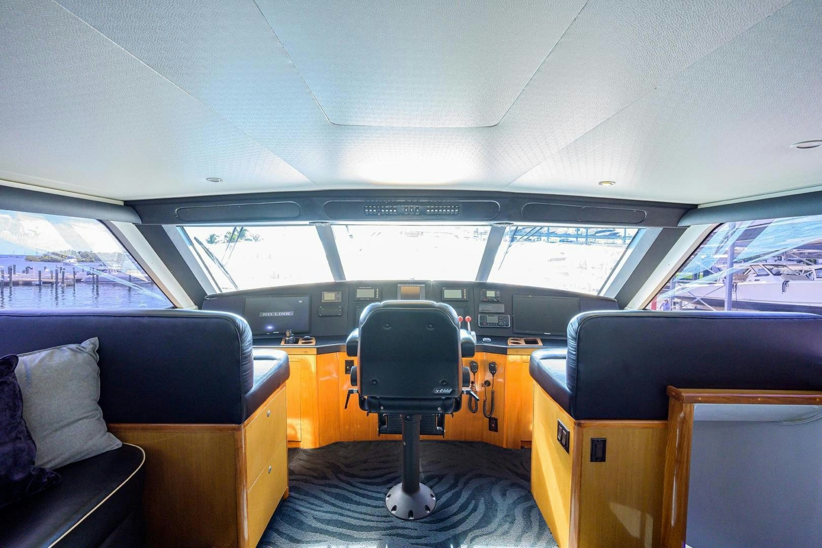 inside of a bus aboard VAGRANT Yacht for Sale