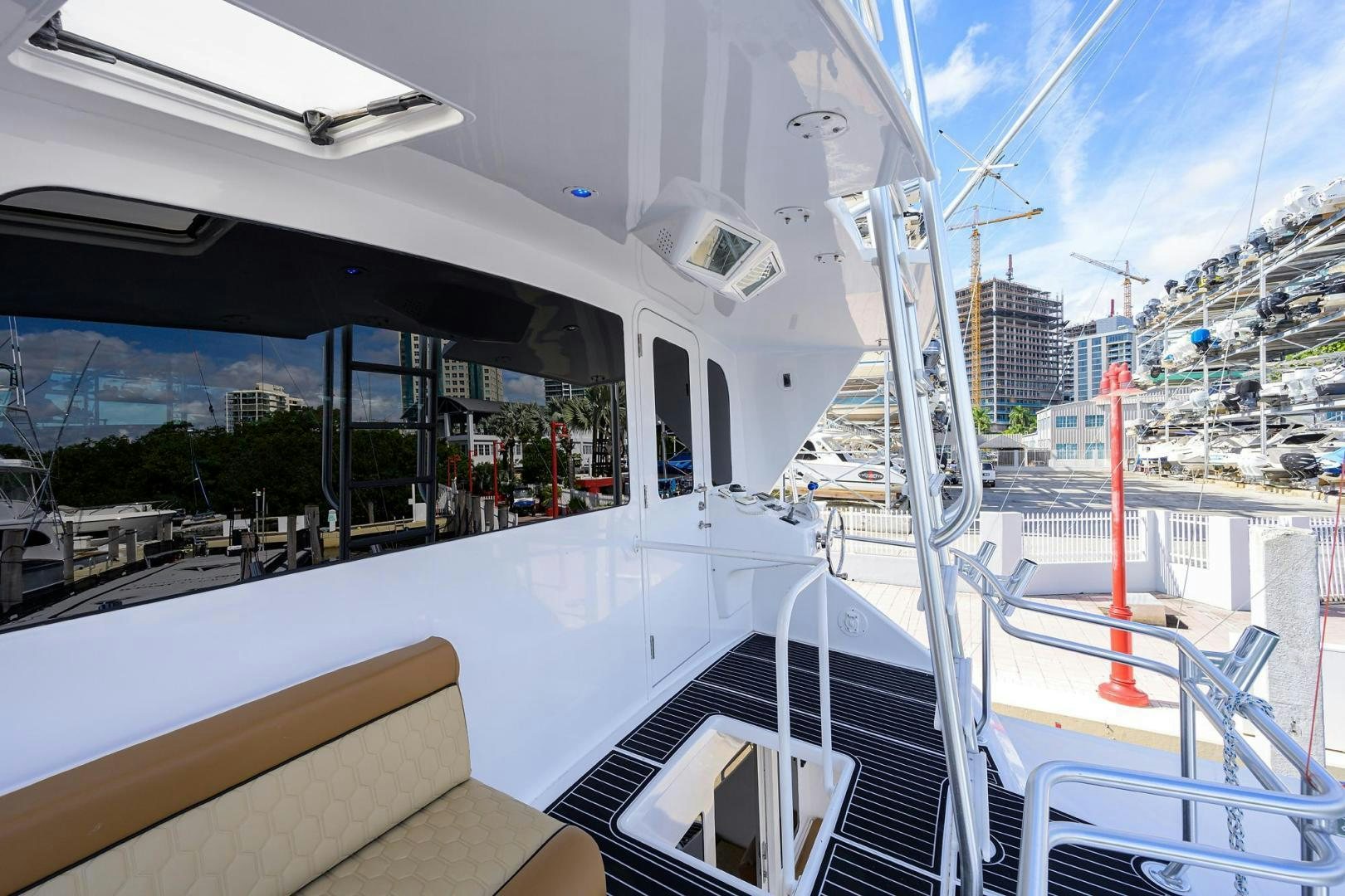 a boat on the water aboard VAGRANT Yacht for Sale