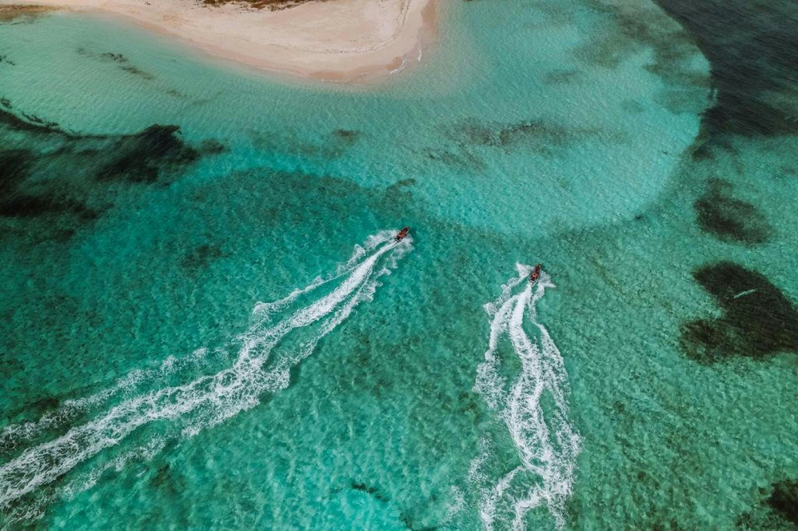 aerial view of a beach aboard BEACHFRONT Yacht for Sale