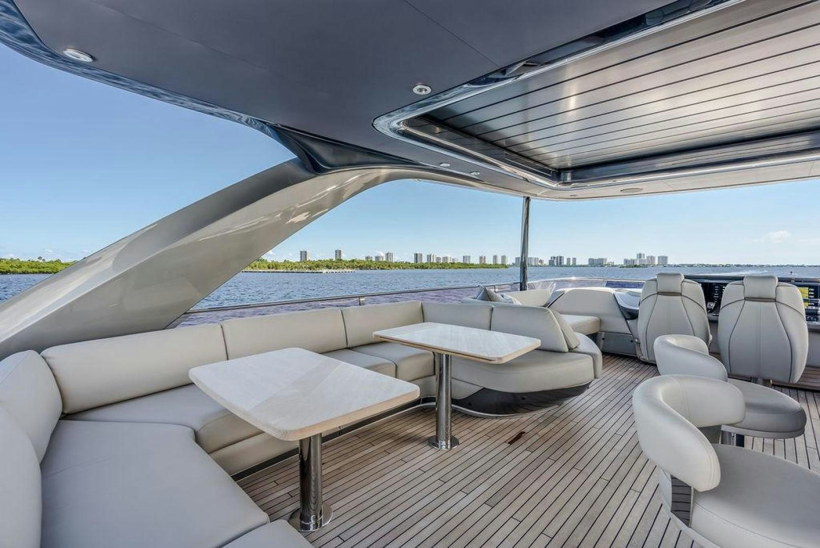 a boat on the water aboard HIDEOUT Yacht for Sale