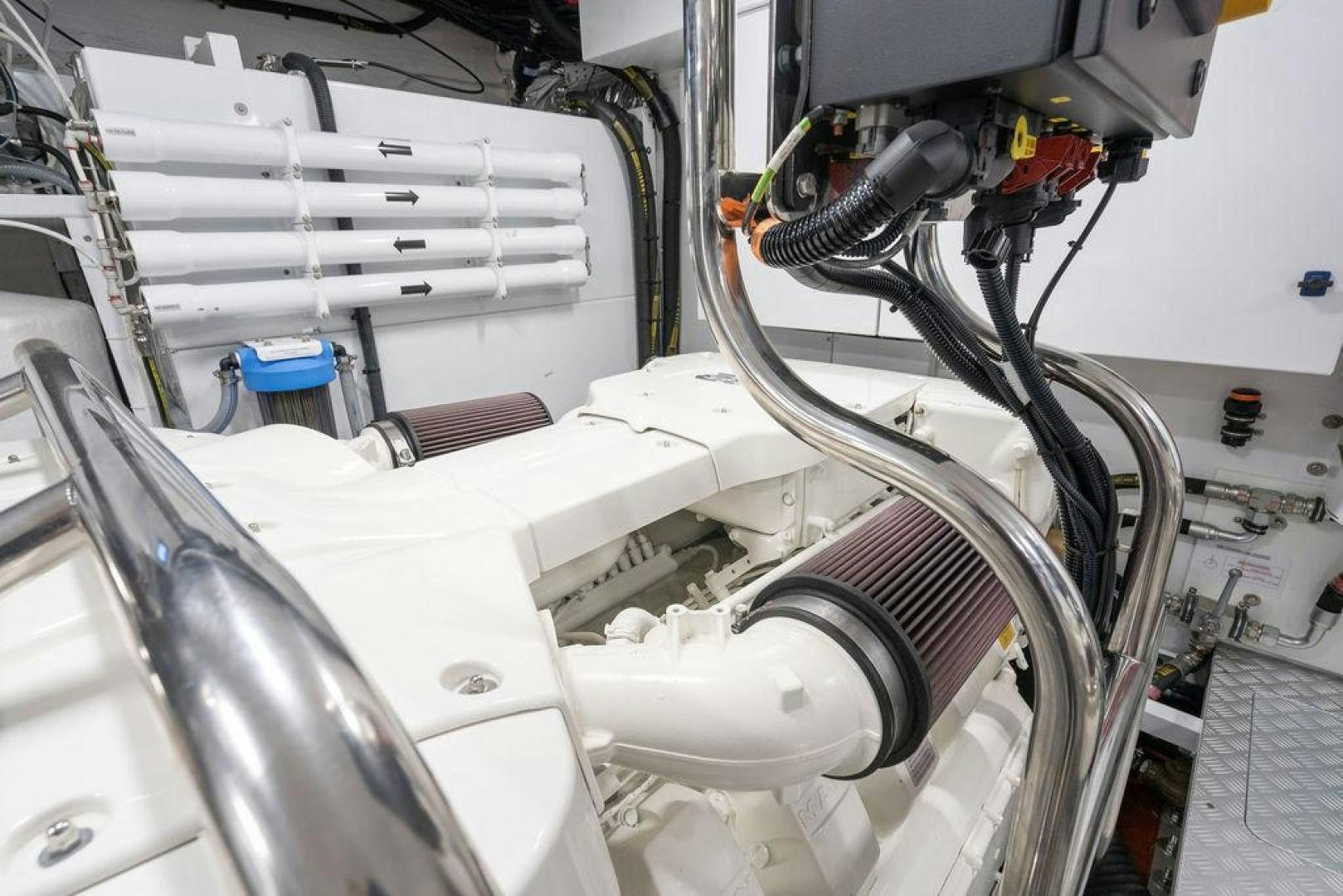 close-up of a machine aboard HIDEOUT Yacht for Sale