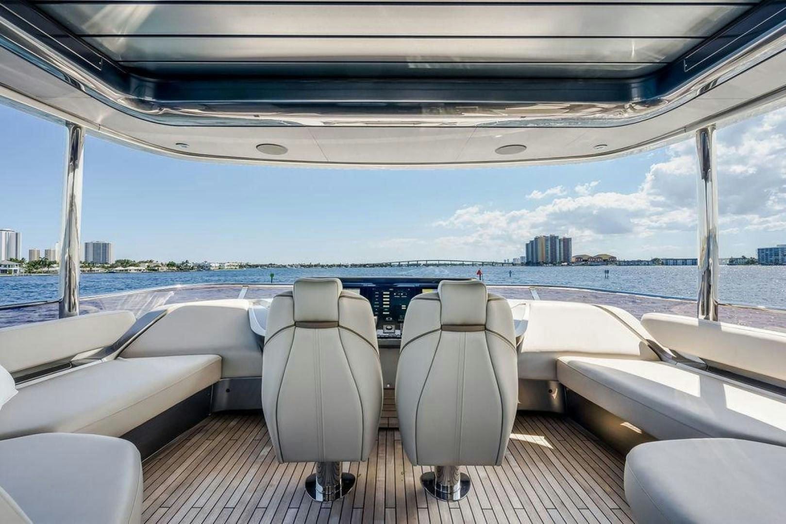 a view of the ocean from the deck of a boat aboard HIDEOUT Yacht for Sale