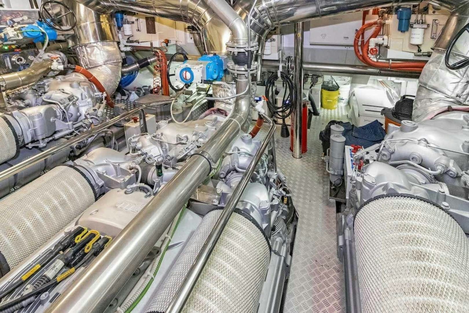 a close-up of a machine aboard U WISH Yacht for Sale