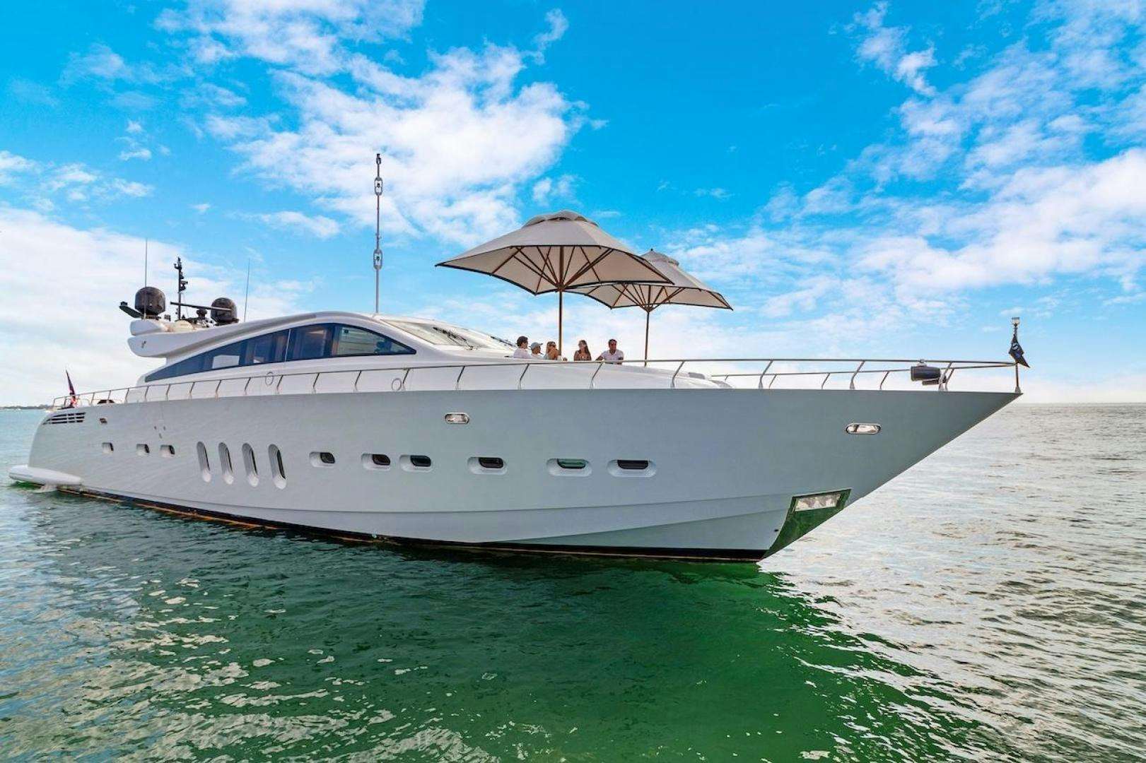 a boat on the water aboard U WISH Yacht for Sale