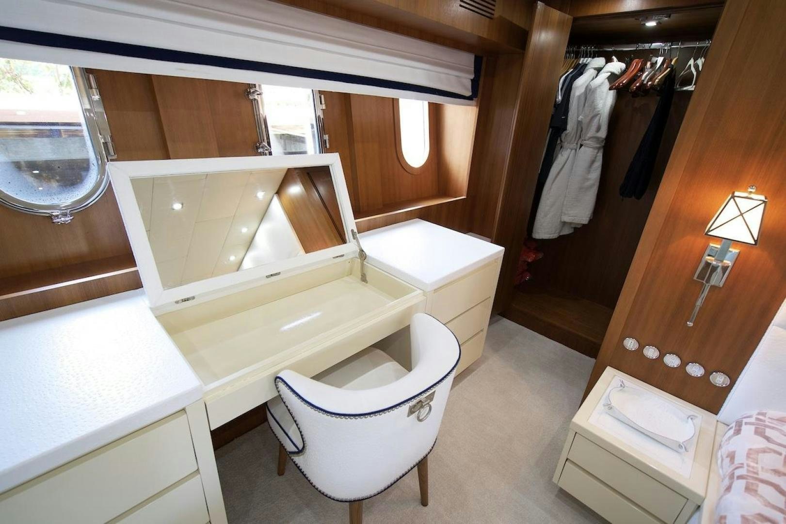 a bathroom with a tub sink and toilet aboard U WISH Yacht for Sale