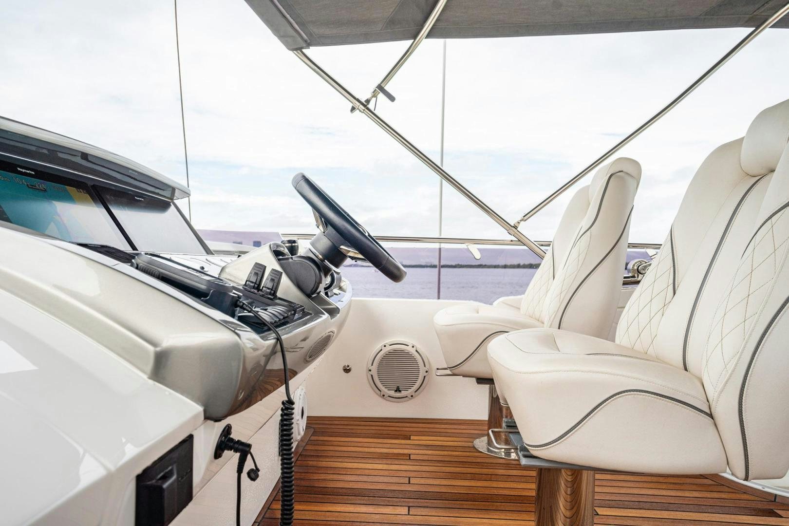 inside of a sailboat aboard COCOON Yacht for Sale