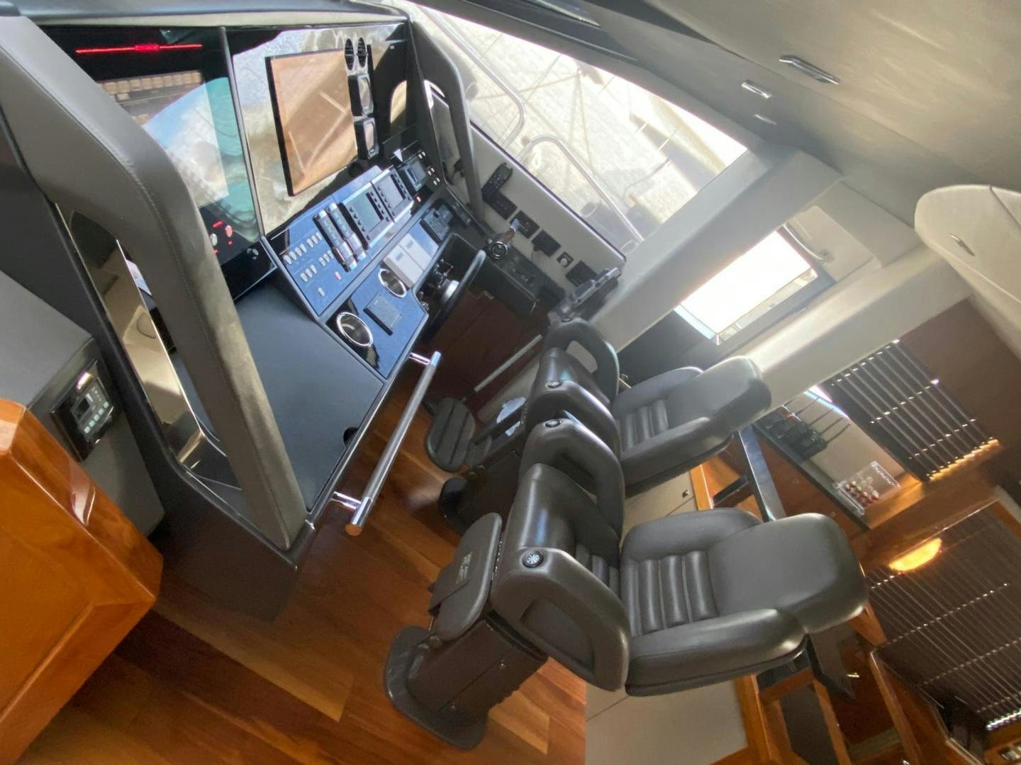 a room with a large machine aboard RIII Yacht for Sale