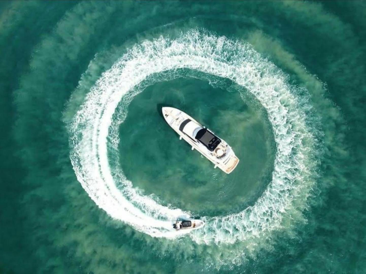 a boat in the water aboard RIII Yacht for Sale