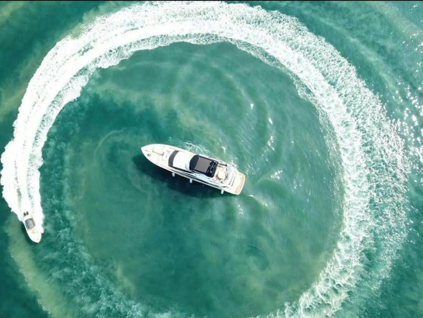 a boat in the water aboard RIII Yacht for Sale