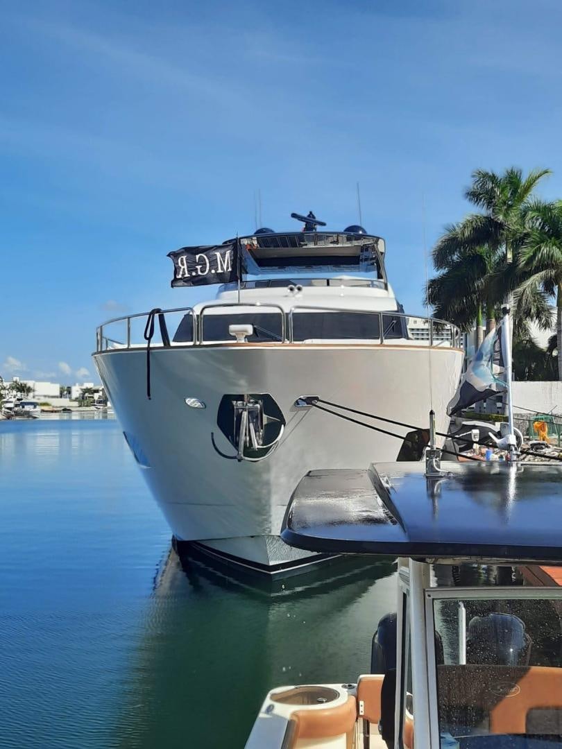 a boat on the water aboard RIII Yacht for Sale