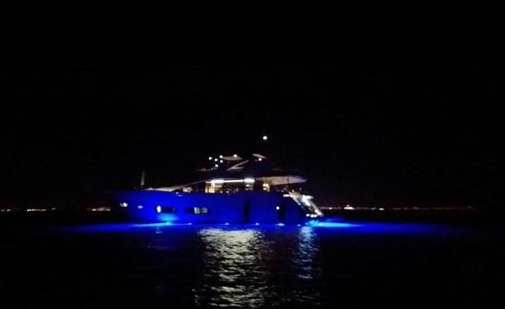 a boat on the water aboard RIII Yacht for Sale