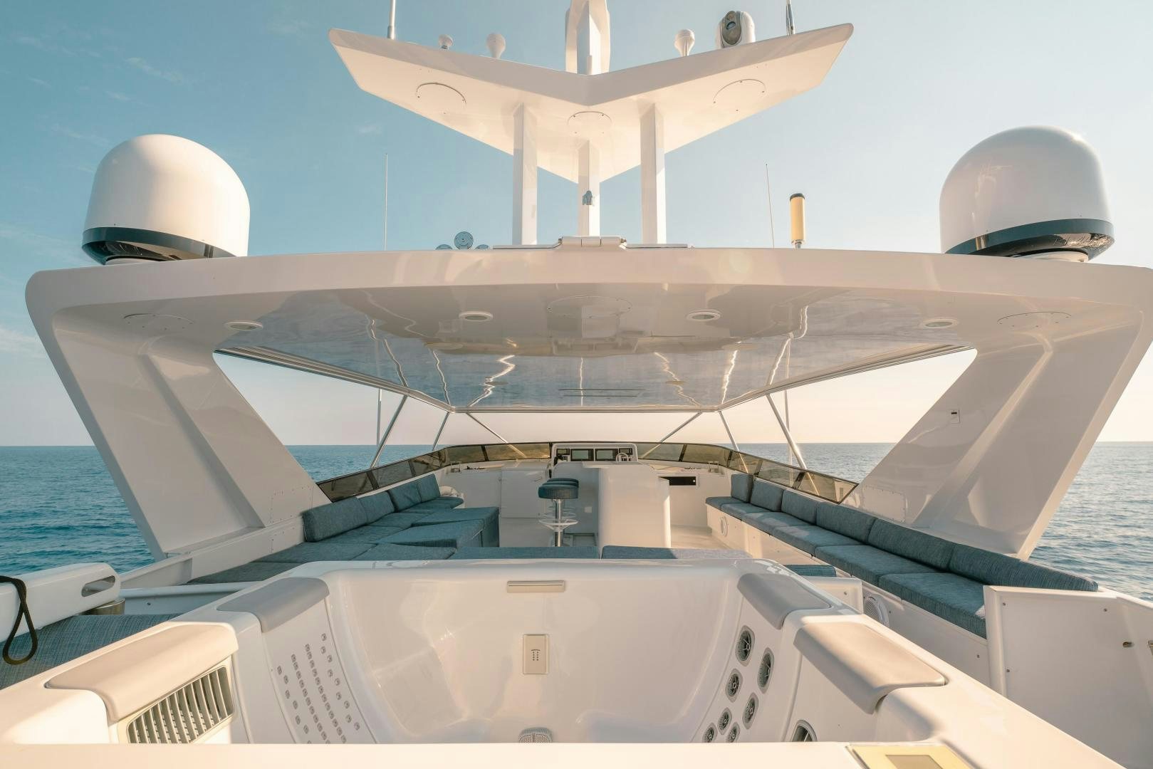 a close-up of a missile aboard ALEXANDRA JANE Yacht for Sale