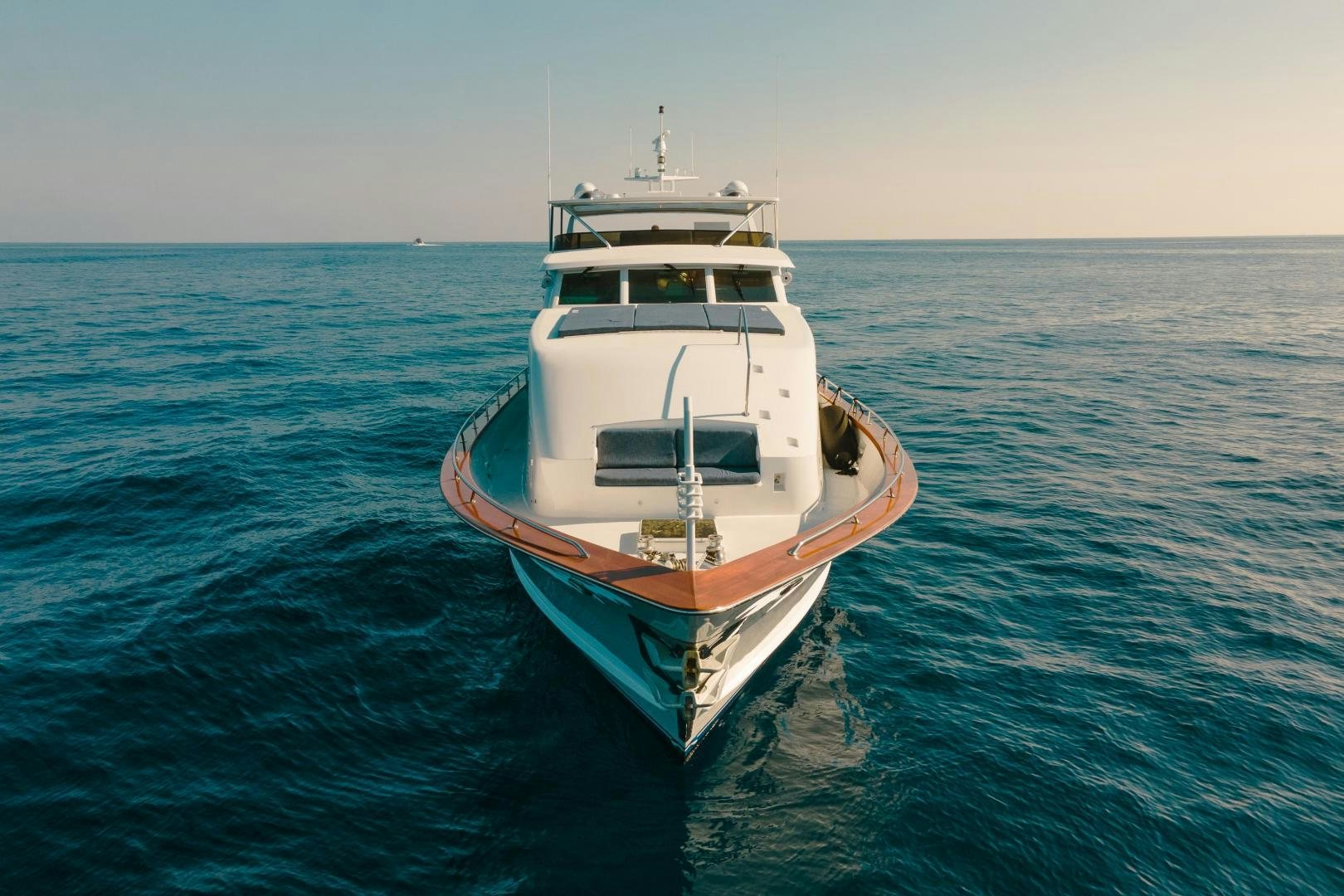 a boat in the water aboard ALEXANDRA JANE Yacht for Sale