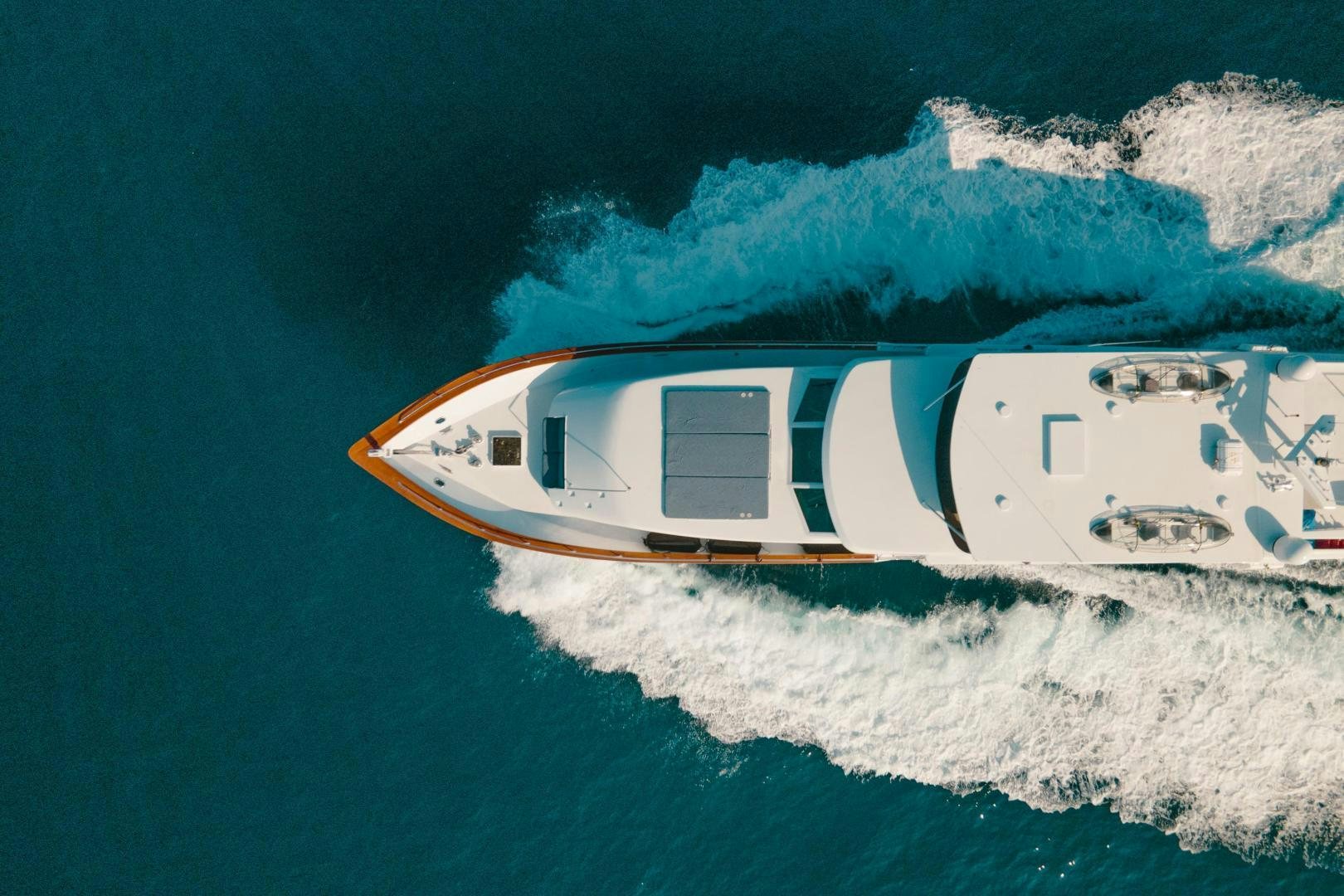 a boat in the water aboard ALEXANDRA JANE Yacht for Sale