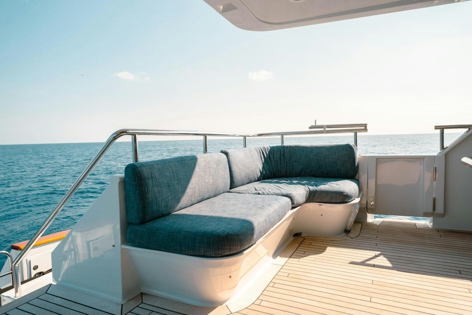 a boat on the water aboard ALEXANDRA JANE Yacht for Sale