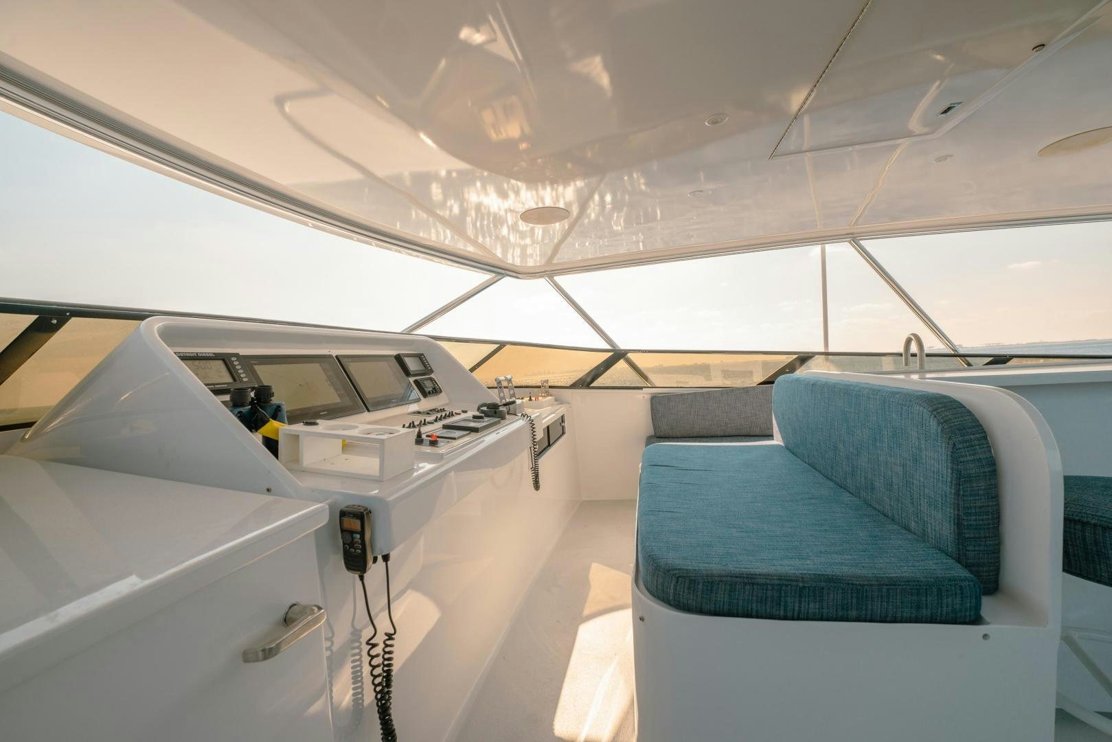 inside of a vehicle aboard ALEXANDRA JANE Yacht for Sale