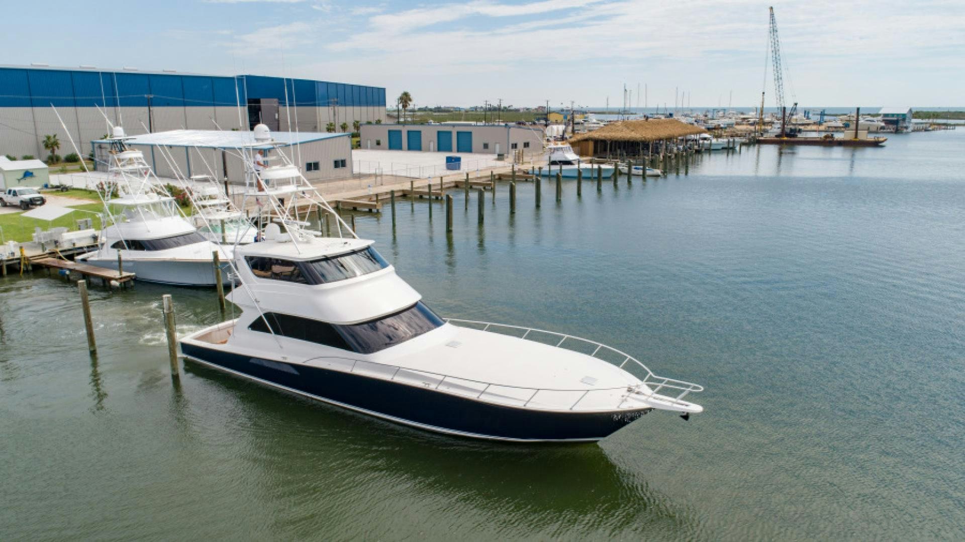 a boat in the water aboard Bimini Babe Yacht for Sale