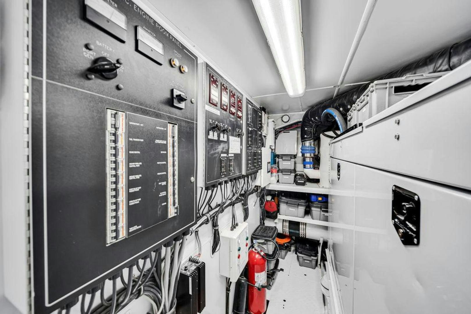 a close-up of a machine aboard GRANDEUR Yacht for Sale