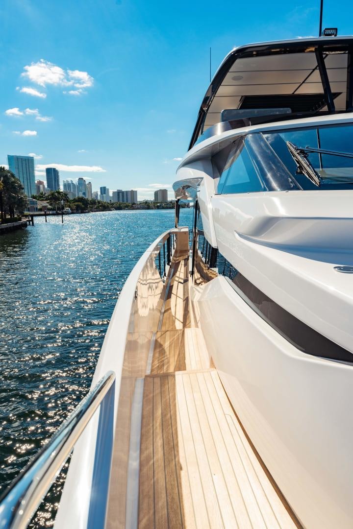 a boat on the water aboard BESO Yacht for Sale
