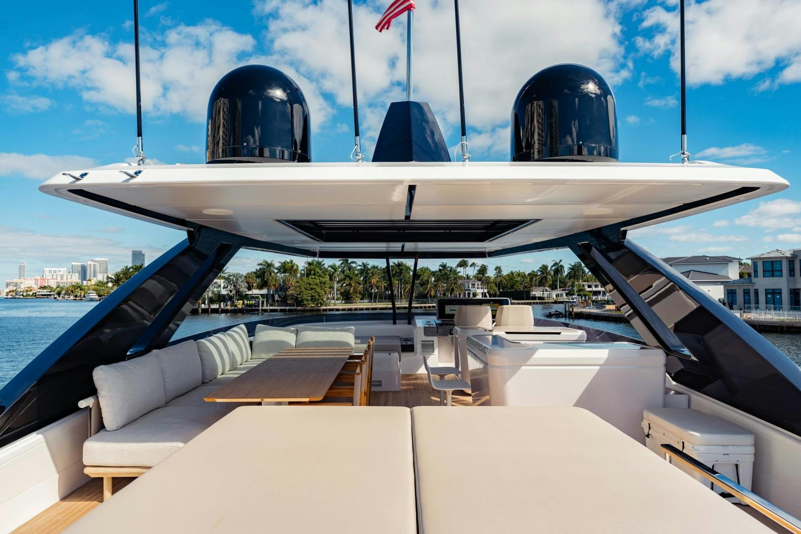 a boat on the water aboard BESO Yacht for Sale