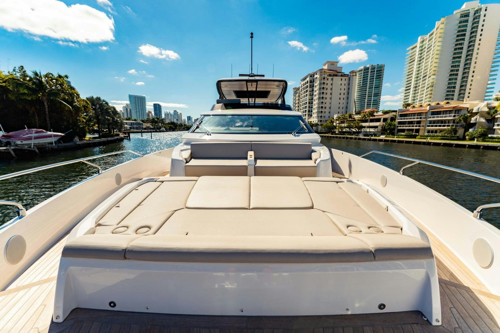 a boat on a river aboard BESO Yacht for Sale