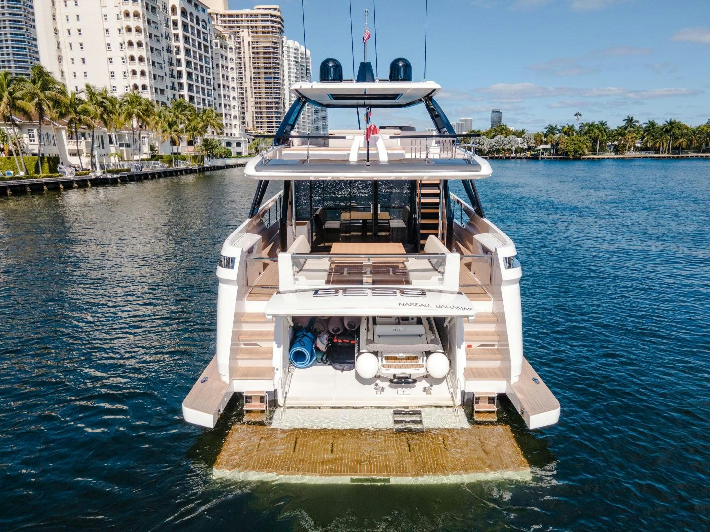 a boat on the water aboard BESO Yacht for Sale