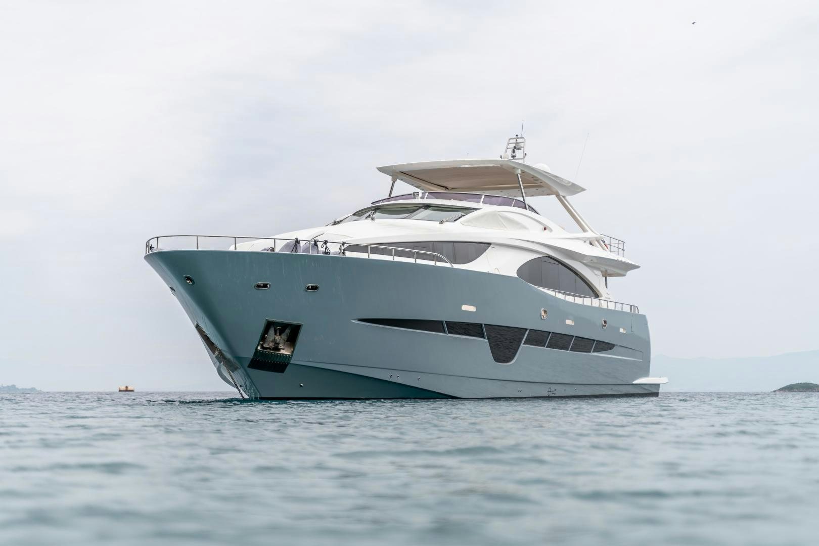 a boat in the water aboard VICTORY Yacht for Sale