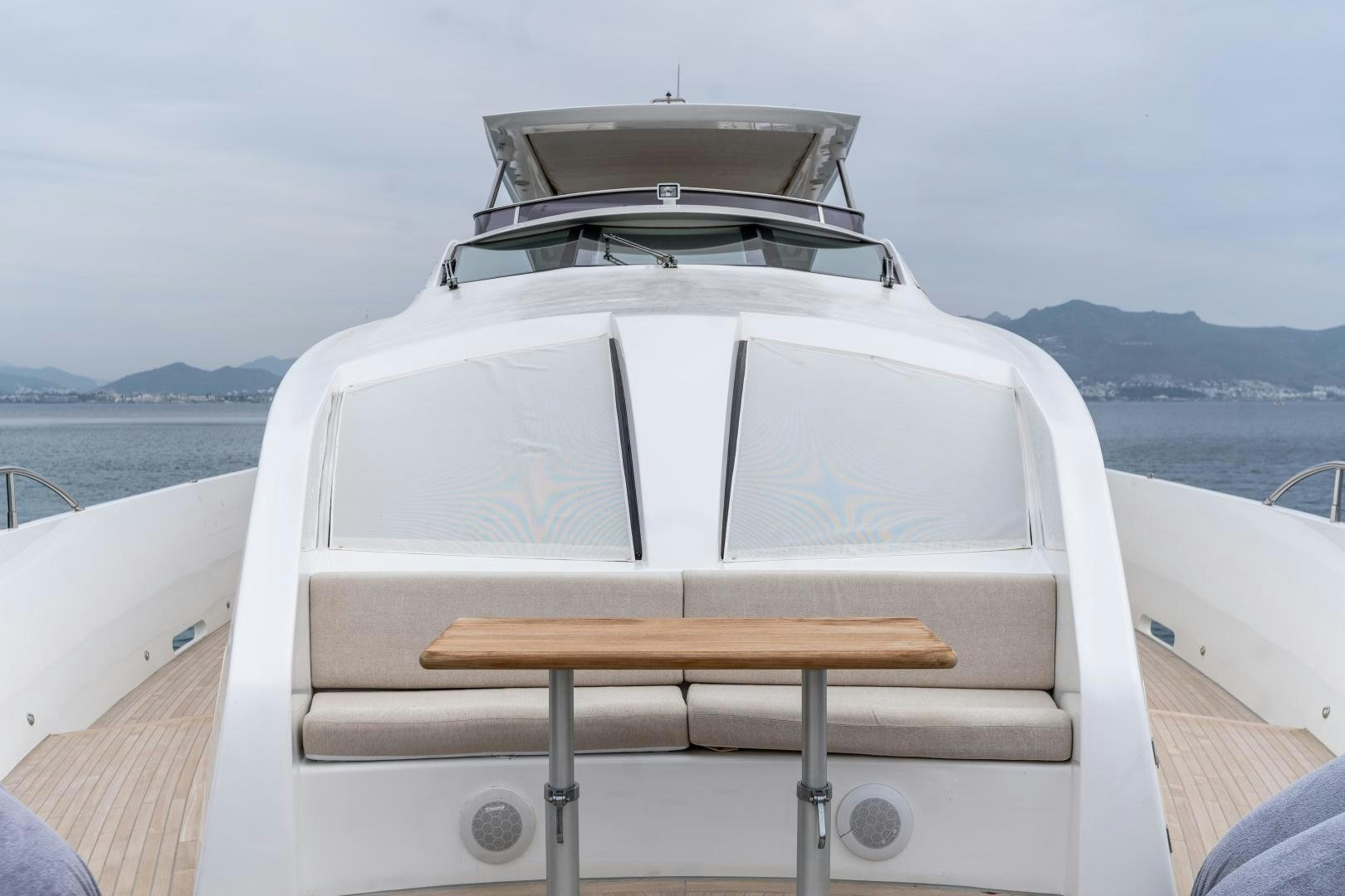 a boat on a body of water aboard VICTORY Yacht for Sale