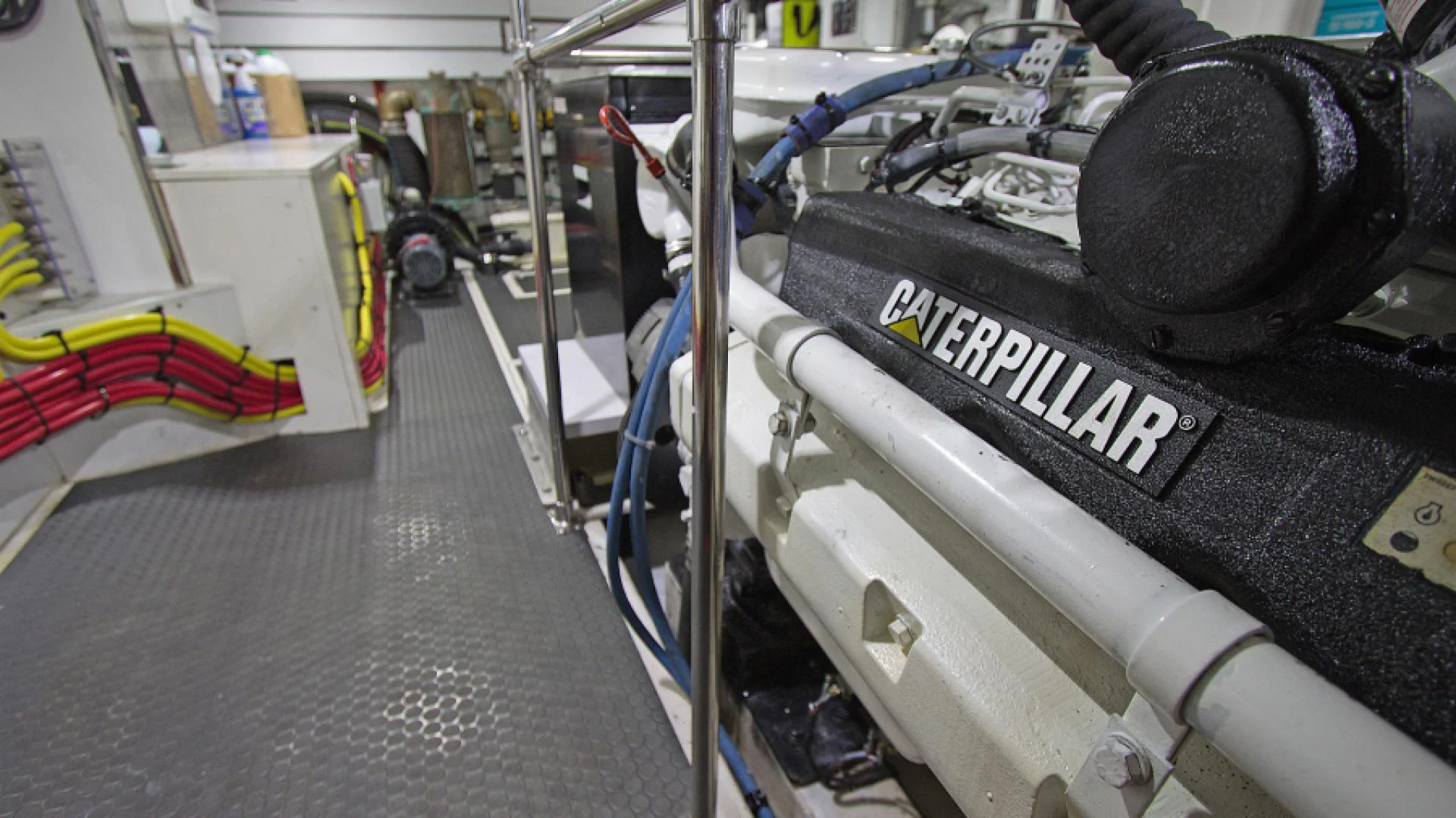 a close-up of a car aboard EAGLE'S NEST Yacht for Sale
