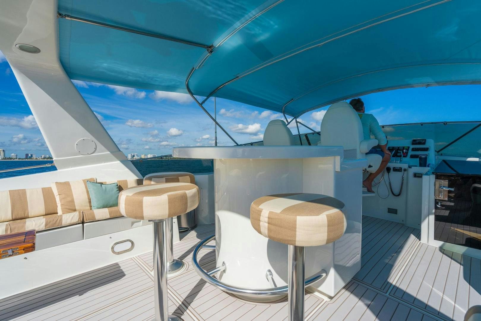 inside of a boat aboard PEYTONS PLACE Yacht for Sale