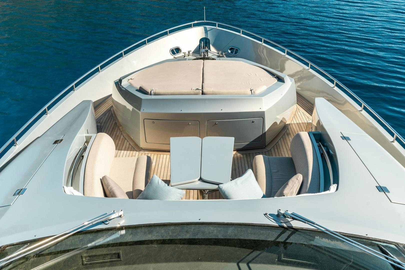 a boat on the water aboard ALYSSA 1 Yacht for Sale