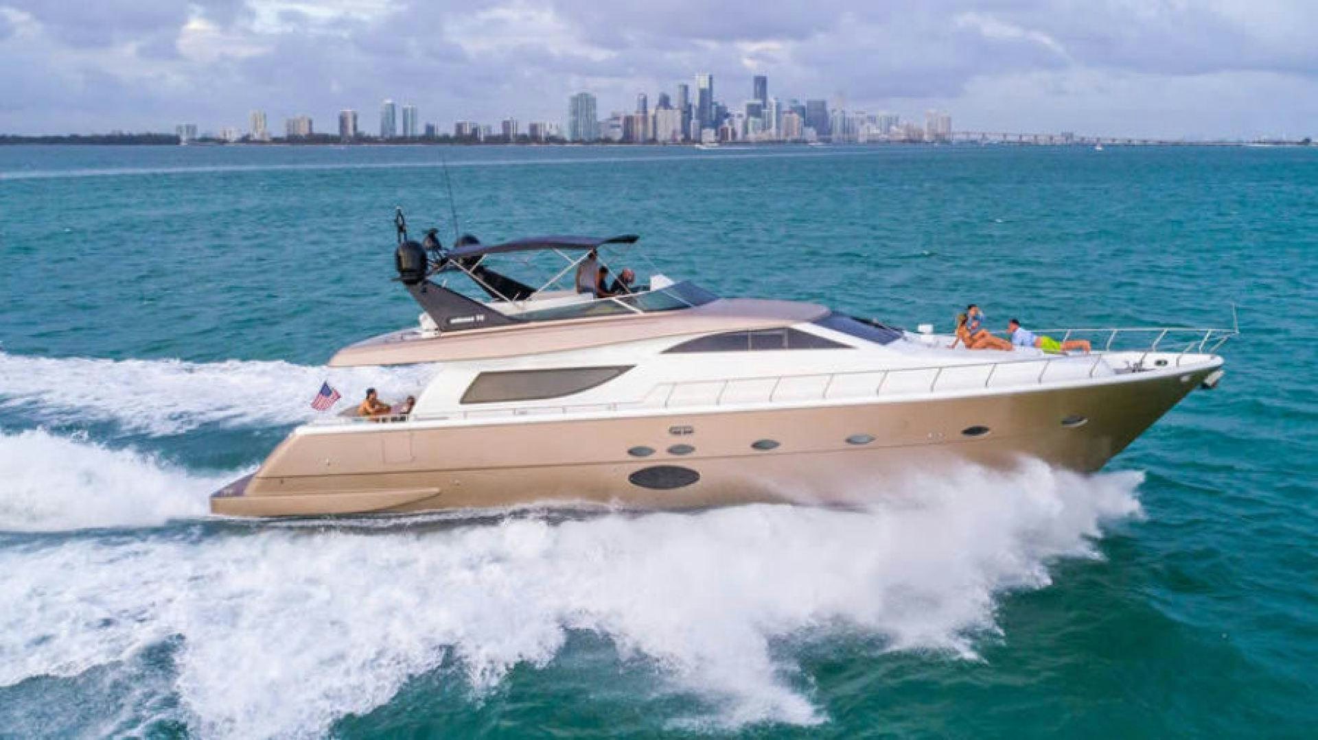 a boat on the water aboard NEXT Yacht for Sale
