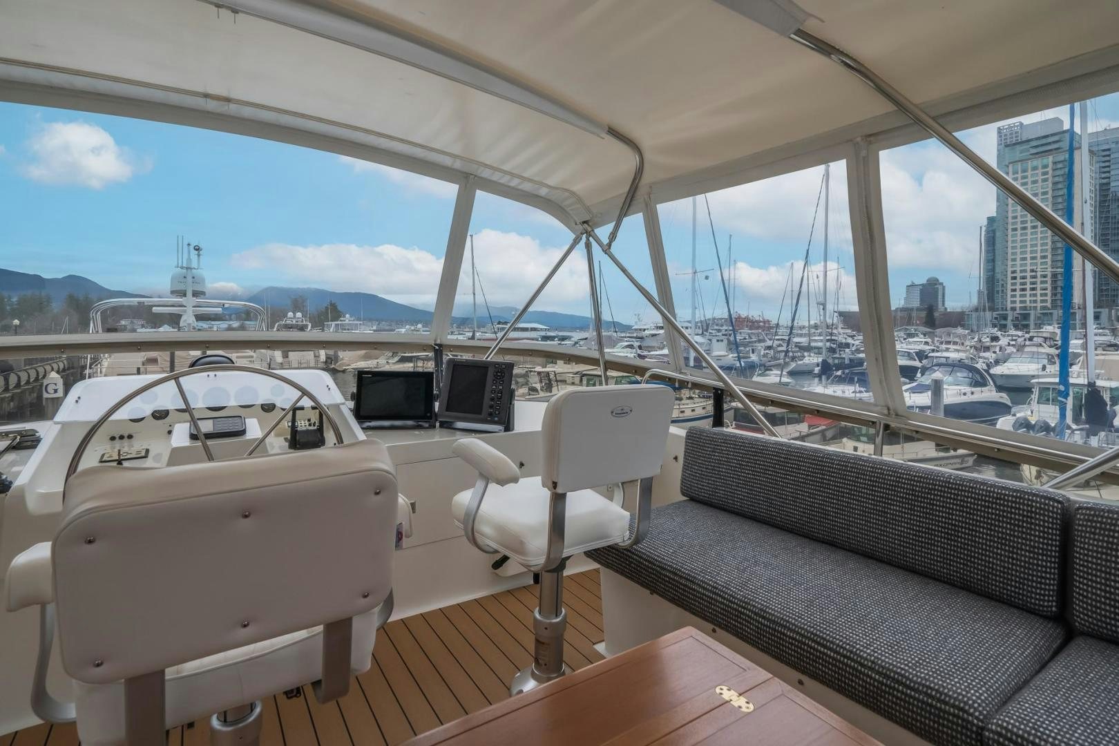 a boat on the water aboard PARAGON Yacht for Sale