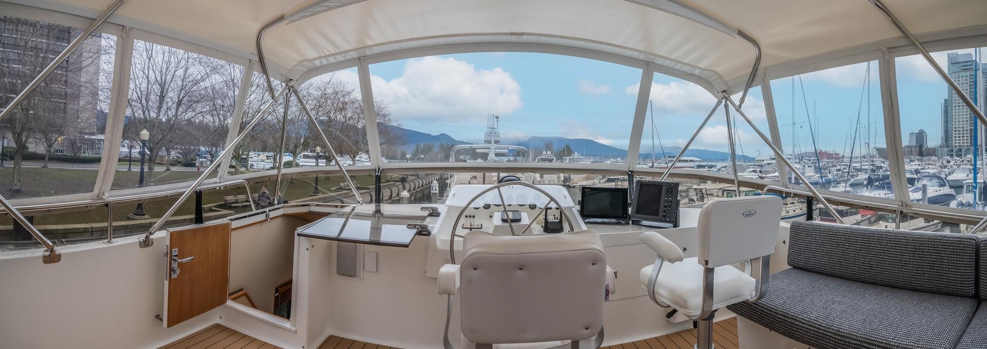 a boat on the water aboard PARAGON Yacht for Sale
