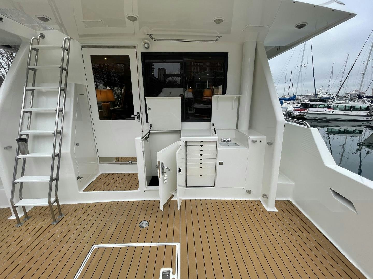 a boat on the water aboard PARAGON Yacht for Sale