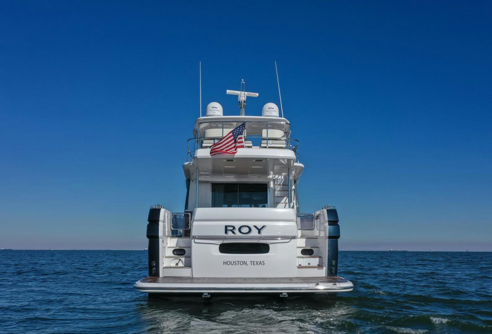 a boat in the water aboard ROY Yacht for Sale