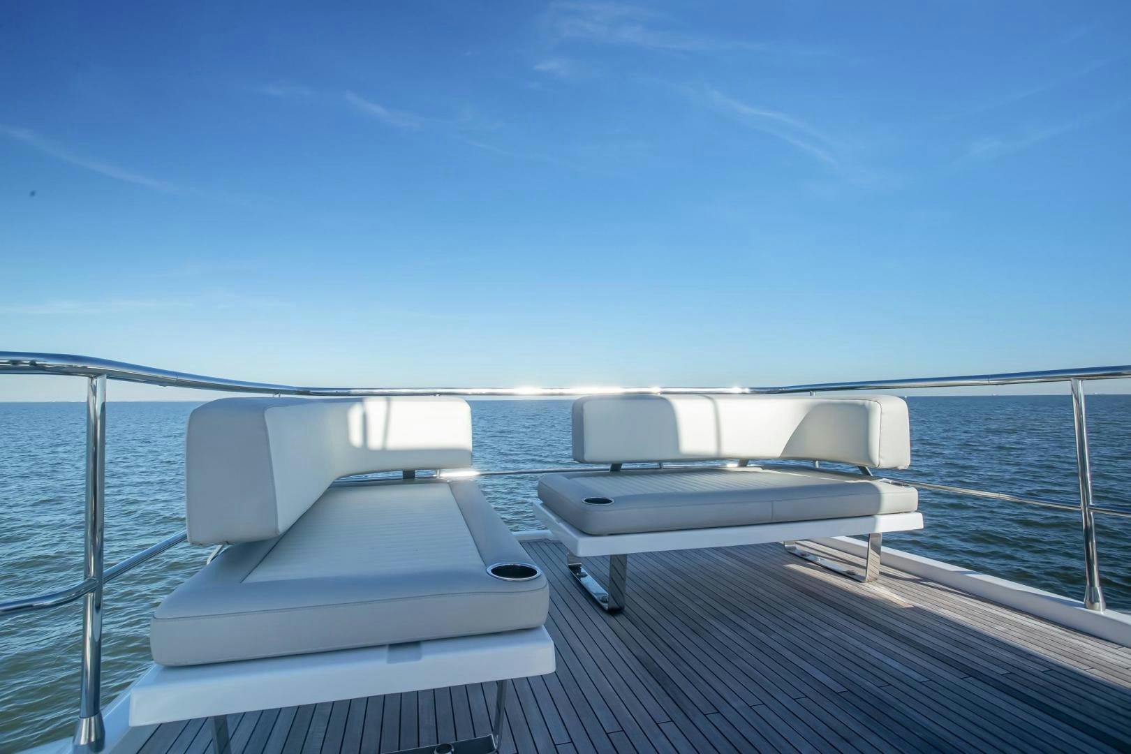 a boat on a body of water aboard ROY Yacht for Sale