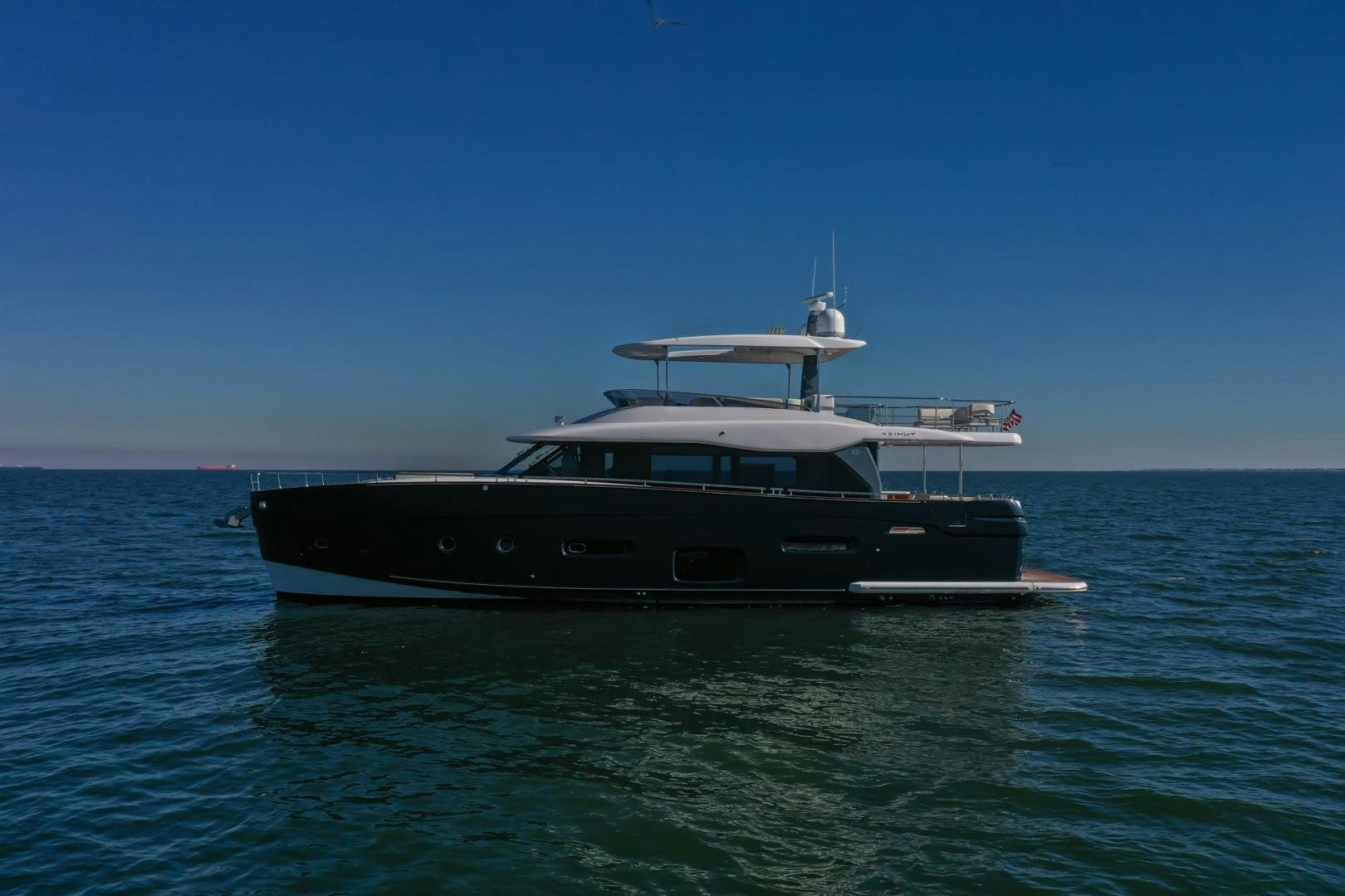 a boat in the water aboard ROY Yacht for Sale