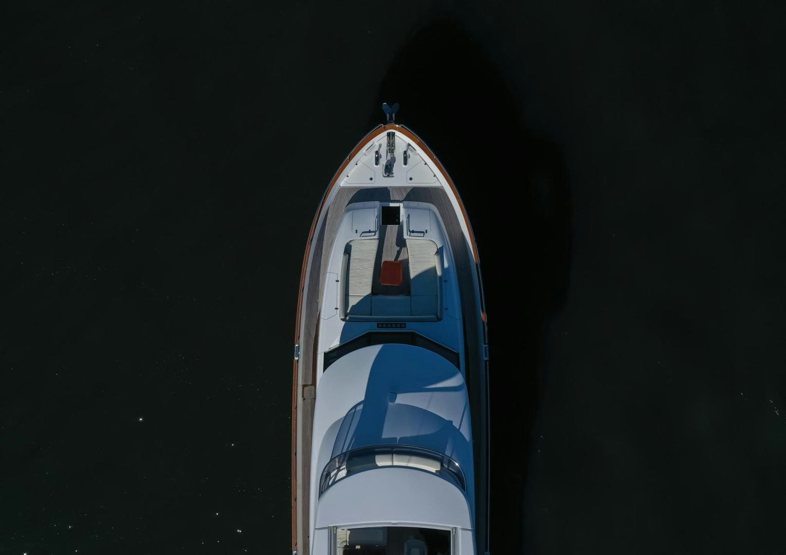 a tall tower with a flag on it aboard ROY Yacht for Sale