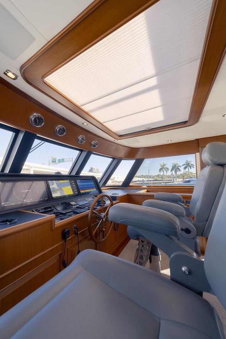 inside of a vehicle aboard PARADISE Yacht for Sale