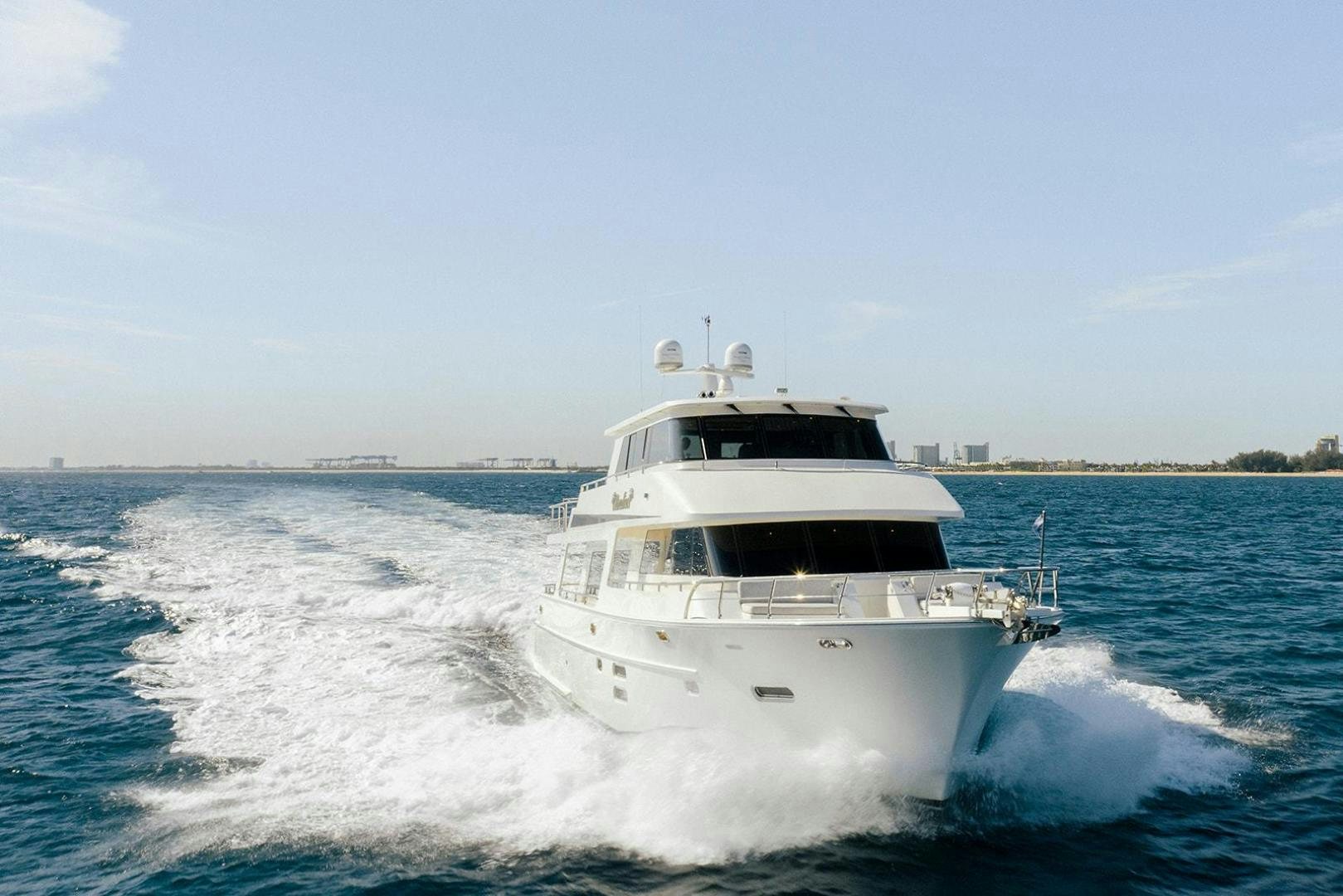 a boat on the water aboard PARADISE Yacht for Sale