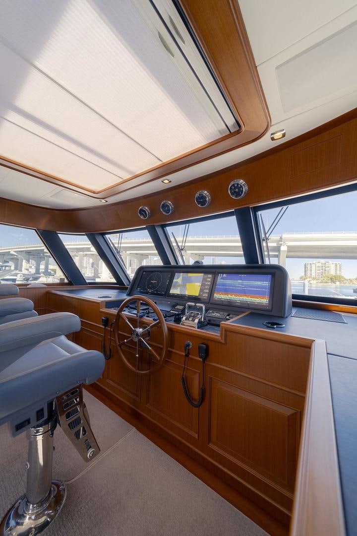 inside of a vehicle aboard PARADISE Yacht for Sale