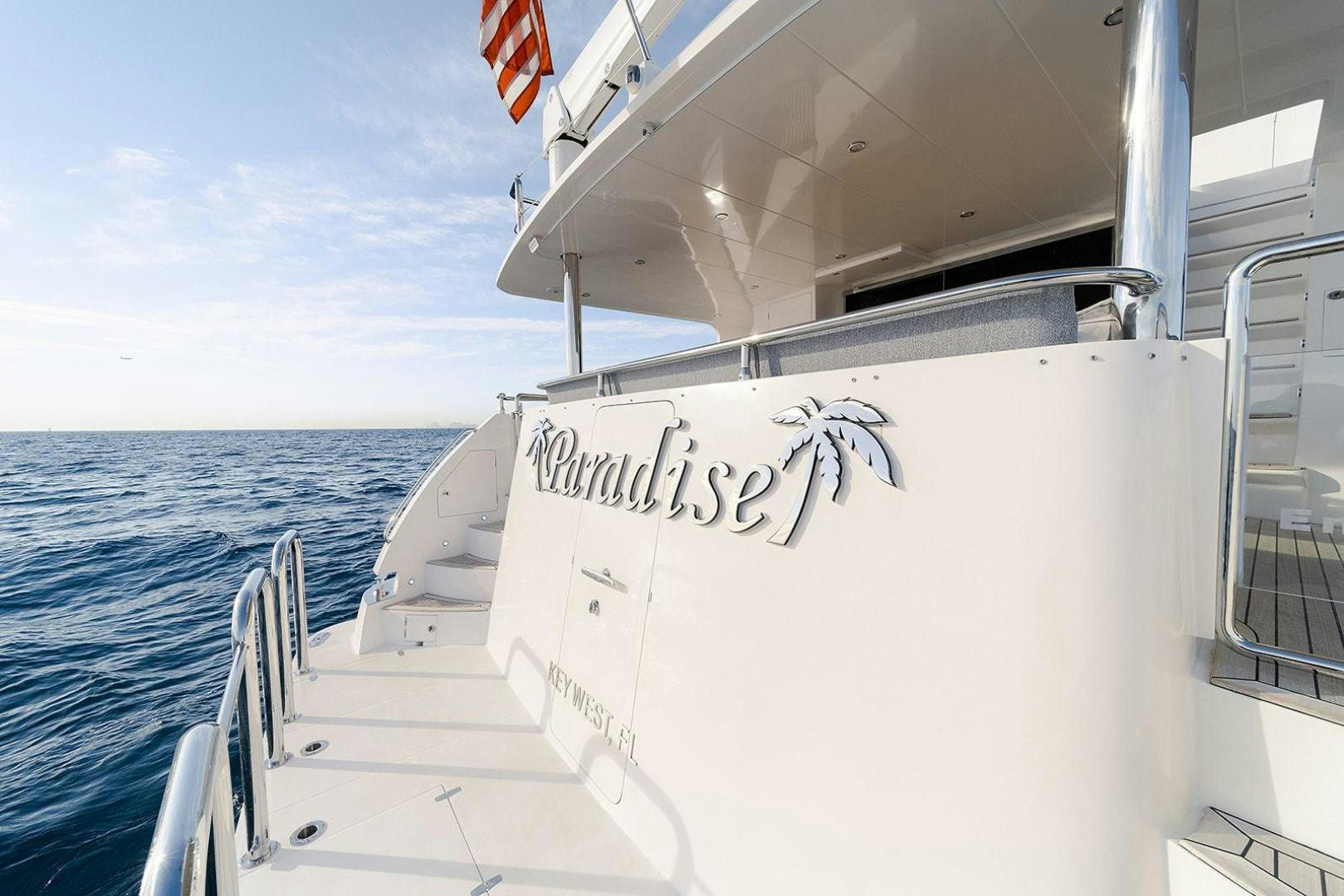 a boat on the water aboard PARADISE Yacht for Sale