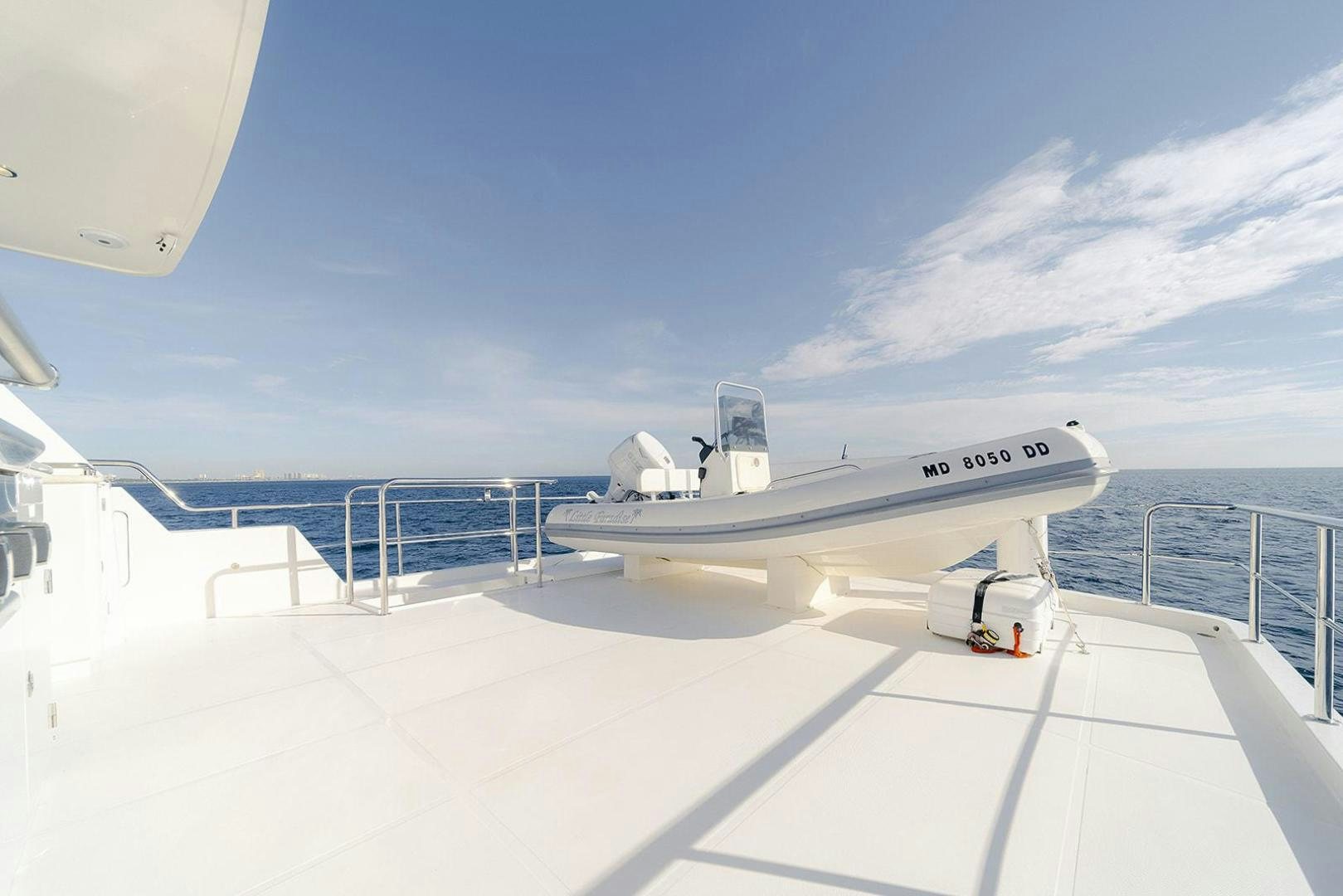 a plane on the water aboard PARADISE Yacht for Sale