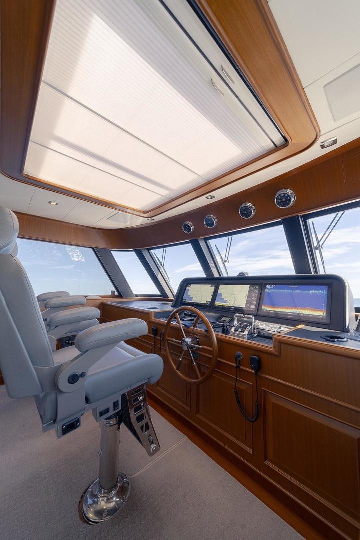 inside of a vehicle aboard PARADISE Yacht for Sale